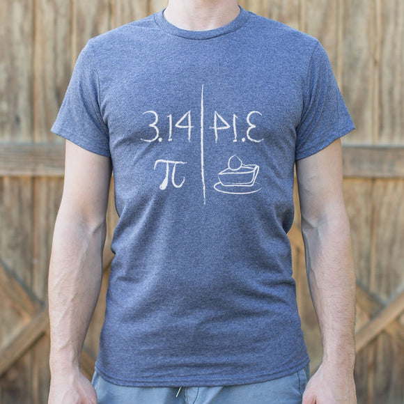 Pi Mirrors Pie T-Shirt (Mens)