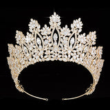 Tiaras And Crowns HADIYANA Classic New Fashion Design Bridal Hair Accessories Anniversary Wedding Women BC5070 Corona Princesa