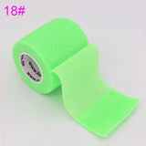 18 Colors Colorful Athletic Wrap Tape Self Adhesive Elastic Bandage Elastoplast Sports Protector Knee Finger Ankle Palm Shoulder