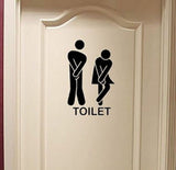Economical Toilet Door Stick Man/Women Door Stickers Vinyl Decals Decoration Sign Art Fashion Decor  ds99