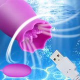 12 Speeds Tongue Oral Licking  Vibrators USB Vibrating Egg G-spot Vagina Massage Clitoris Stimulator Sex Toys for Women Sex Shop