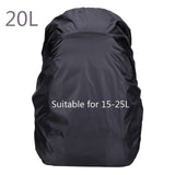 20L-80L Waterproof Dustproof Backpack Rain Cover Portable Ultralight Shoulder Protect Hiking Sport Bag Covers
