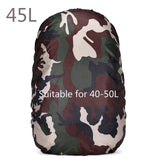20L-80L Waterproof Dustproof Backpack Rain Cover Portable Ultralight Shoulder Protect Hiking Sport Bag Covers