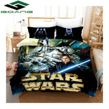 GOANG bedding 3d digital printing Star Wars bed sheet duvet cover and pillowcase luxury bedding sets home textiles Hot sales