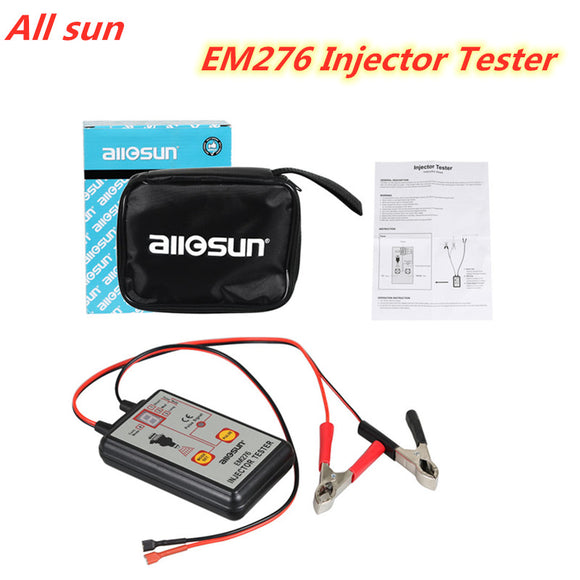 ALL SUN EM276 Professional Injector Tester Fuel Injector 4 Pluse Modes Tester Powerful Fuel System Scan Tool EM276