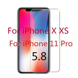 10Pcs Tempered Glass For iPhone X XS MAX XR 4 4s 5 5s SE 5c Screen Protective Film For iPhone 6 6s 7 8 Plus X 11 Glass Protector