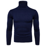 Turtleneck Cashmere Sweater Men Autumn winter New Casual Solid Color Classic Knitwear Robe Pull Homme Pullover Men sweaters