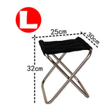 Folding Fishing Chair Lightweight Picnic Camping Chair Foldable Aluminium Cloth Outdoor Portable Easy To Carry Outdoor Furniture