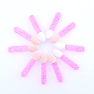 10pcs Disposable Eye Shadow Sponge Applicator Set with Double Sides