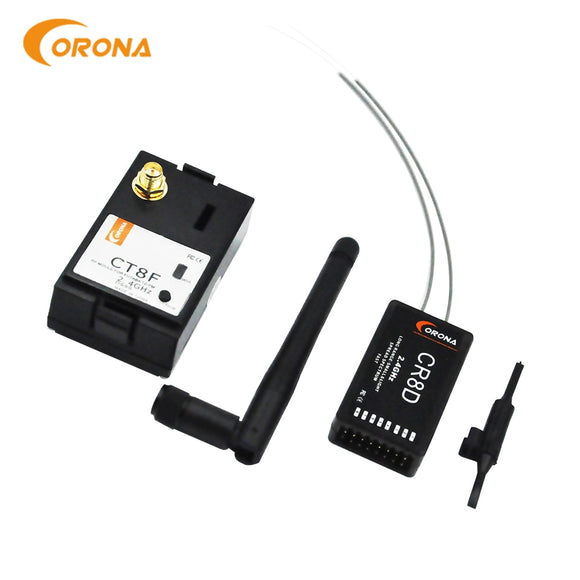 Corona 2.4Ghz FUTABA/HITEC Module & Rx Combo CR8D and CT8F V2 DSSS