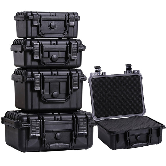 ABS Plastic Sealed Waterproof Safety Equipment Instrument Case Portable Tool Box Dry Box Impact resistant with pre-cut foam