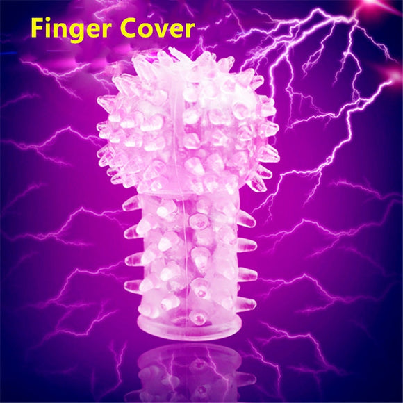 Corona Finger Cover Masturbator Clitoris G-spot Massager Adult Sex Products Silicone