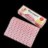 50Pcs/Lot Wax Paper Food Grade Grease Paper Food Wrappers Wrapping Paper For Bread Sandwich Burger Fries Oilpaper Baking Tools