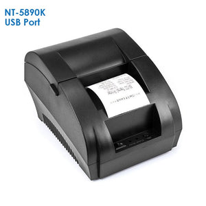 NETUM NT-1809DD 58mm Bluetooth Thermal Receipt Printer for Android IOS Windows AND 5890T RS232 Port Receipt Printer POS Portable