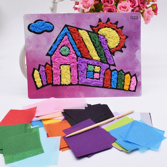 Diy House Crafts Toys For Children Felt Paper Girl Handicraft Kindergarten Material Funny Arts And Craft Kids Gift For Baby Boy