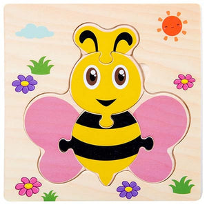 Montessori Toys Educational Wooden Materials Toys for Children Early Learning Kids Intelligence Match Puzzle Teaching Aids