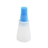 1 Pcs Portable Silicone Oil Bottle with Brush Grill Oil Brushes Liquid Oil Pastry Kitchen Baking BBQ Tool Kitchen Tools for BBQ - shopwishi 
