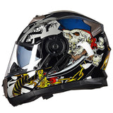 NEW GXT 160 Flip Up Motorcycle Helmet Double Lense Full Face Helmet Casco Racing Capacete