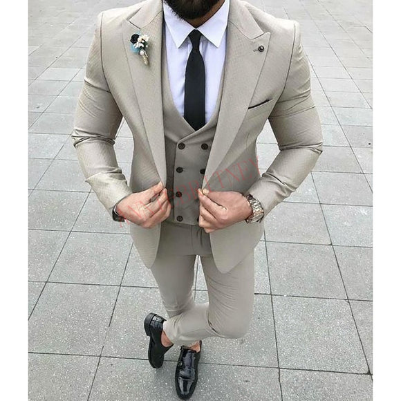 Designers Fashion Men Suit Slim Fit Prom Wedding Suits for Men