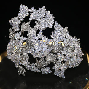 Luxury Big Crown Crystals Zircon