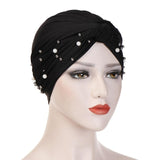 muslim cotton turban hijab bonnet arab wrap head turbans for women indian african turbans Twist headband turbante mujer