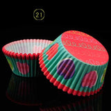 100pcs Grease Proof Cupcake Paper Holders