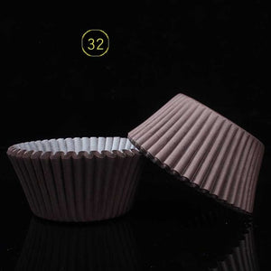 100pcs Grease Proof Cupcake Paper Holders