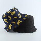 New Fashion Cow Print Hat White Black Bucket Hat Reversible Fisherman Caps Summer Hats For Women Gorras