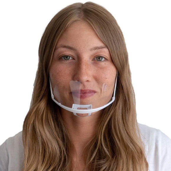 10pcs Hygiene Safety Plastic Visor Transparent Face Shield