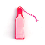 250ml/500ml Pet Dog Water Bottle Plastic Portable Water Bottle Pets Outdoor Travel Drinking Water Feeder Bowl Foldable