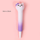 New Squishy Antistress Toys Ice Cream Hot Dog Dinosaur Slow Rising Pen Soft Squeeze Pen Stress Relief Toy Christmas Gifts