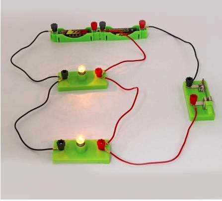 Kids Basic Electricity Circuit Learning Kit - Hands-on Ability Toy