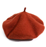 Autumn Winter Hat 100% Pure Wool Berets French Artist Beret Women Painter hat Vintage Girls Berets Female Warm Walking Cap