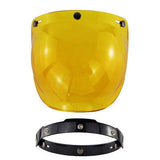 Open Face Helmet Visor Motorcycle Helmets Bubble Visors Flip Up Motorcycles Visor Capacete Lens Motorcycle Helmet Accessories