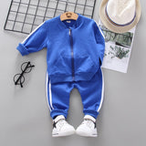 Spring Autumn Baby Boys Girls Print Ink Clothing Suits Children Jacket Pants 2Pcs/Sets Fashion Kids Clothes Tracksuits