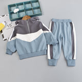 Spring Autumn Baby Boys Girls Print Ink Clothing Suits Children Jacket Pants 2Pcs/Sets Fashion Kids Clothes Tracksuits