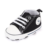 Baby Sneaker Boy Girl Shoes Print Star Canvas Soft Anti-Slip Sole Newborn Infant First Walkers Toddler Casual Canvas Crib Shoes