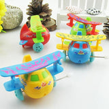 1 Piece Aircraft Clockwork Cute Cartoon Animals Wind Up Toys for Children Dog Shape Car Model Toy Baby Filed Gift for Kids - shopwishi 
