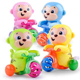 1 Piece Aircraft Clockwork Cute Cartoon Animals Wind Up Toys for Children Dog Shape Car Model Toy Baby Filed Gift for Kids - shopwishi 