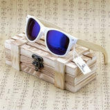Genuine Real Bamboo Wood Polarized Sunglasses in Wood Gift boxes for