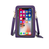 Mini Crossbody Shoulder Bags Women Multi-functional Touchable Cell Phone Pocket Card Purse Ladies Small Bag Female Messenger Bag