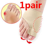 Toe Separator Hallux Valgus Bunion Corrector Orthotics Feet Bone Thumb for Pedicure Adjuster Toes Outer Appliance Foot Care Tool