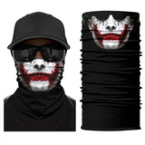 3D Seamless Multifunction Magic Comic Characters Tubular Skull Shield Face Guard Headband Bandana Headwear Ring Head Scarf Men