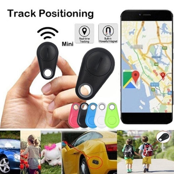 Mini Fashion Smart Dog Pets Bluetooth 4.0 GPS Tracker Anti-lost Alarm Tag Wireless Child Bag Wallet Key Finder Locator