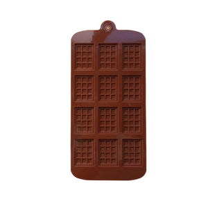 12 Chocolate Silicone Mold Fondant Patisserie Candy Mould Cake Decoration Baking Accessories Силиконовые Формы