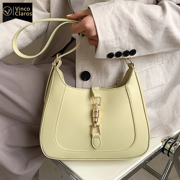 Top Quality Luxury Brand Purses and Handbags Designer Leather Shoulder Crossbody Bags for Women Fashion Underarm Sac A Main New