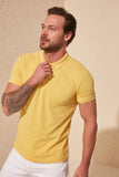 Trendyol Male Colar Jacquard Polo Collar T-Shirt TMNSS20PO0009 S Clothing Fashion