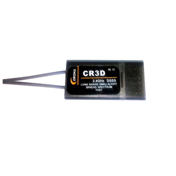 2.4G CR3D CORONA 3-Channel Mini DSSS Receiver for CT8F/CT8J DSSS RF Moules