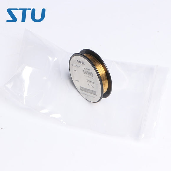 1PC New Compatible 20Meter Golden Corona Wire 0.06mm/0.08mm for Konica Miolta for Canon for Ricoh for Sharp for Toshiba
