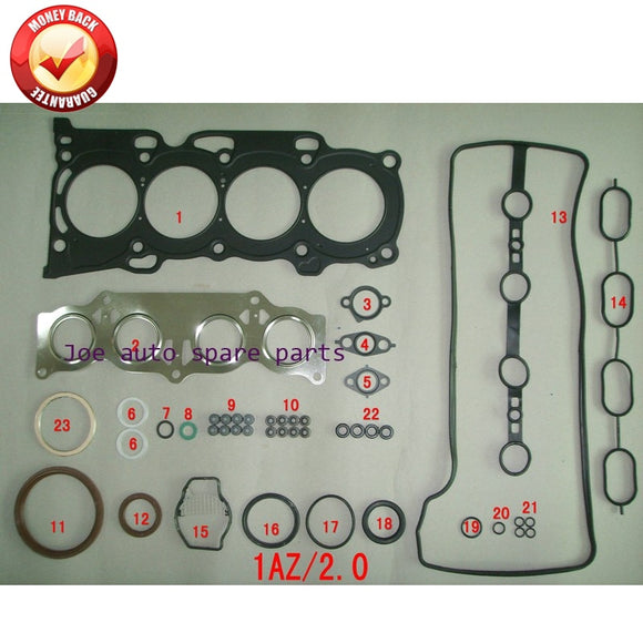 1AZ 1AZFE 1AZ-FE  Engine complete Full Gasket Set kit for Toyota RAV 4 Carina Corona Picni CAMRY 2.0L 02- 04111-28143 0411128143